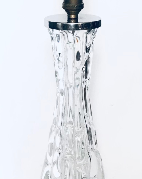 Il designer di lampade di cristallo Carl Fagerland per Orrefors Svezia
