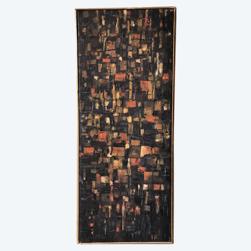 Abstract Composition, Signed Cerchiari, Italy, 1950s.