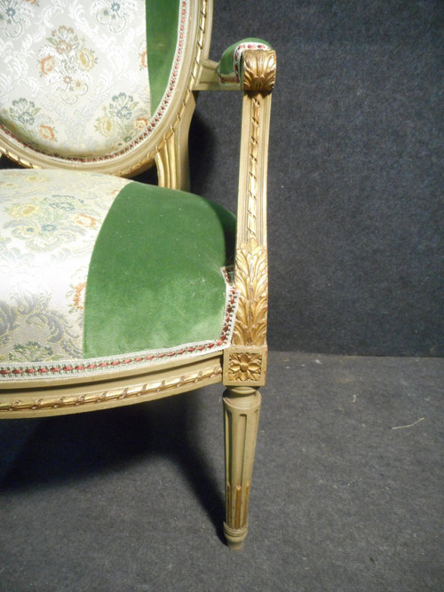 Ensemble De Salon Milieu XIXe Estampillé Maison Krieger Paris