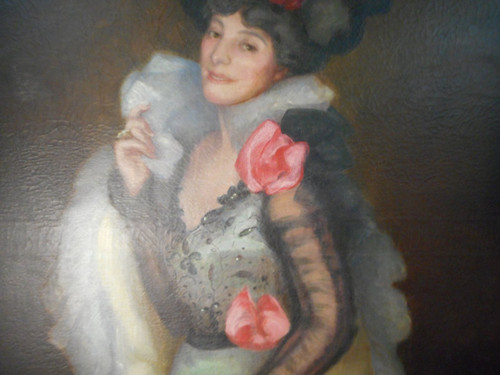 Large Impressionist Oil On Canvas By Auguste Joseph Bracquemond (1833-1914)