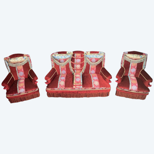 Ensemble De Salon Fumeur époque Napoléon III