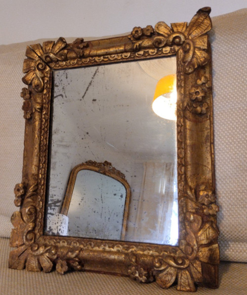 Mirror - Gilded wood - Louis XIV - XVIII E S.