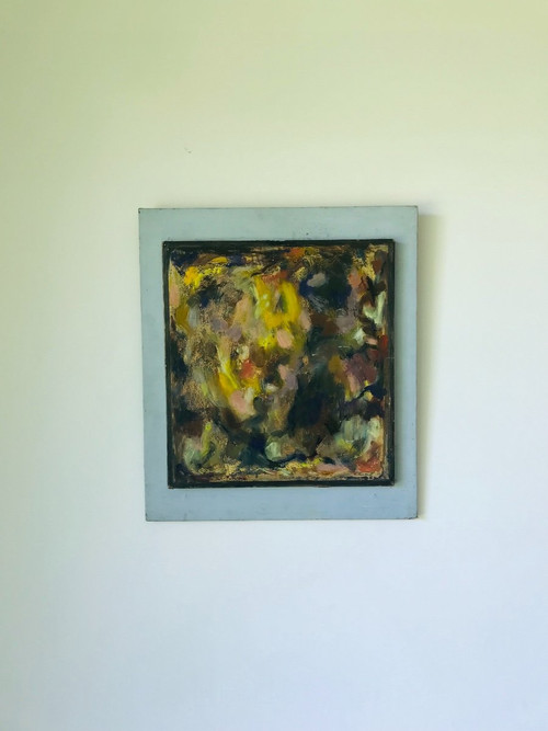 Abstraktes Gemälde von Robert Fontené (1892-1980)