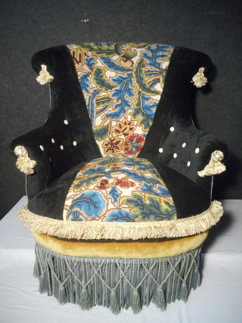 Pair Of Armchairs Napoleon III Period