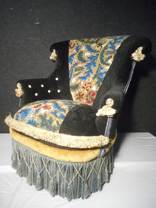 Pair Of Armchairs Napoleon III Period