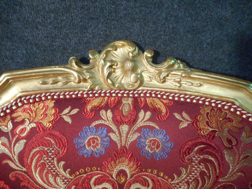 Ensemble De Salon En Bois Doré époque Napoléon III