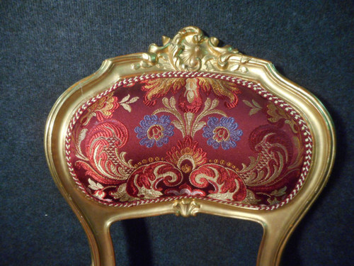 Ensemble De Salon En Bois Doré époque Napoléon III