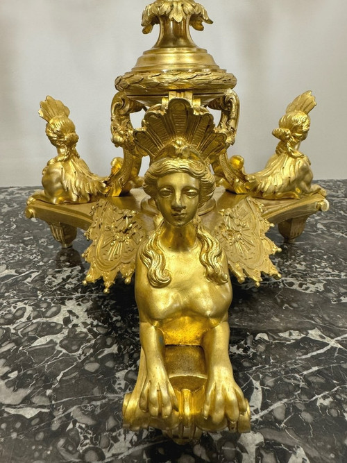 PAIR OF CANDELABRA BY ANDRE- CHARLES BOULLE