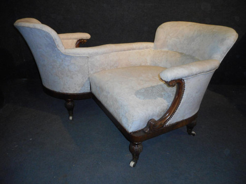 Indiscreet Confidant Napoleon III Period In Mahogany