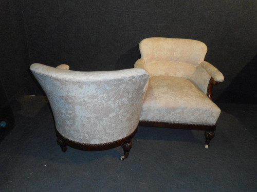 Indiscreet Confidant Napoleon III Period In Mahogany