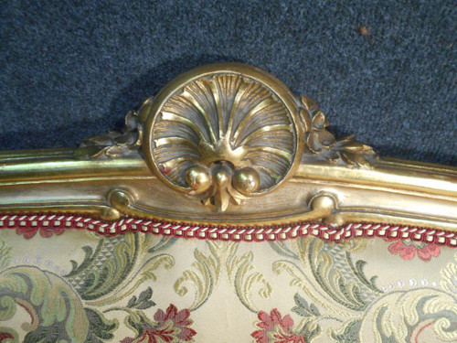Ensemble De Salon En Bois Doré époque Début XIXe