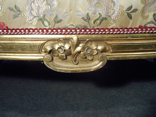 Ensemble De Salon En Bois Doré époque Début XIXe