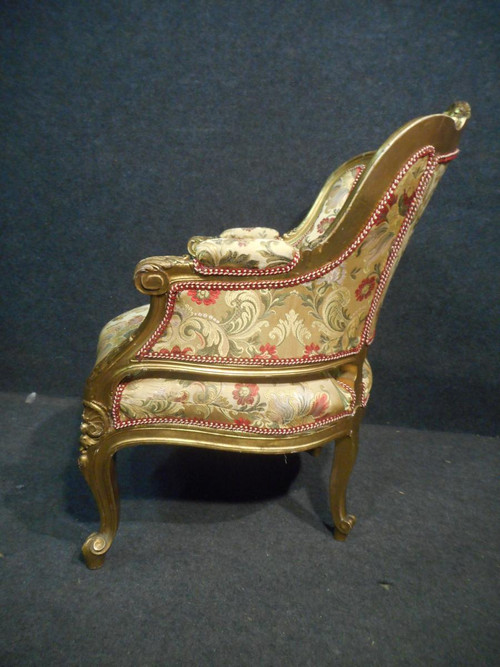Ensemble De Salon En Bois Doré époque Début XIXe