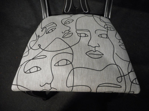 Series Of 12 Art Nouveau Style Chairs Mid-20th Century