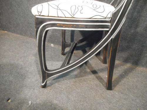 Series Of 12 Art Nouveau Style Chairs Mid-20th Century