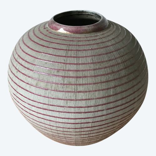 Vaso in terracotta smaltata.