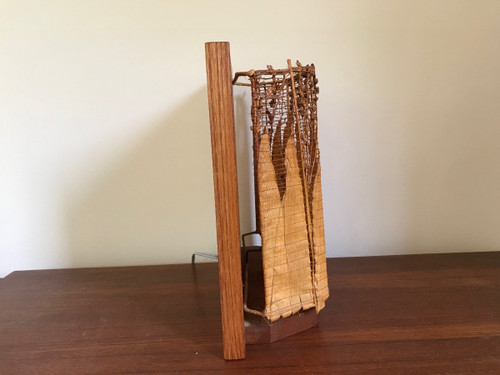 Pair of plant leaf sconces.