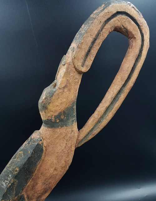 Bouchon de flûte, Sawos, Sépik Est, Papouasie-Nouvelle-Guinée