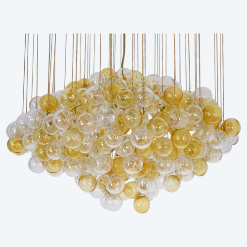 Large Murano cluster chandelier