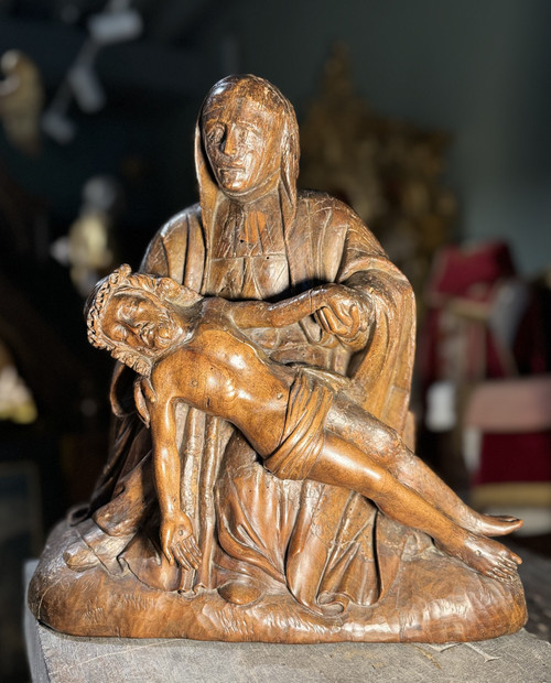 Piéta in noce - XVII secolo
