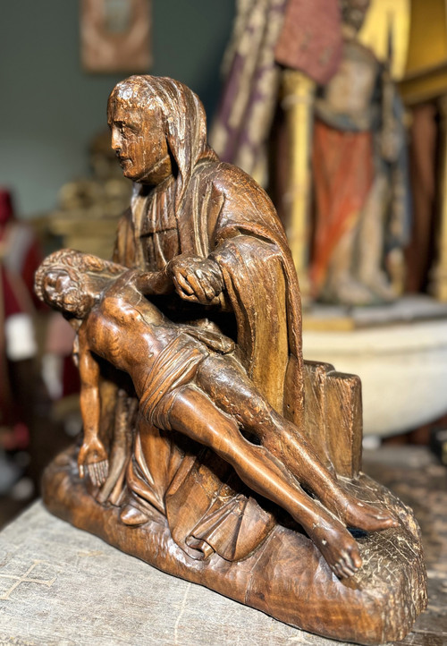 Piéta in noce - XVII secolo