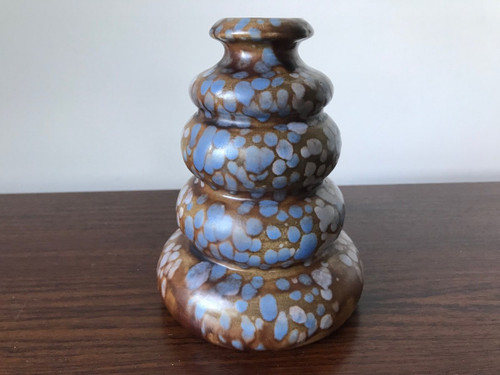 Vaso in ceramica maculata, Belgio, 196O circa.