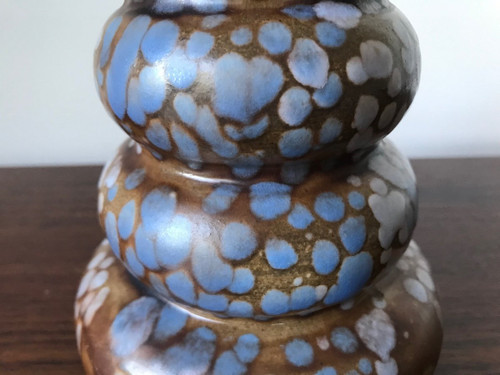 Vaso in ceramica maculata, Belgio, 196O circa.