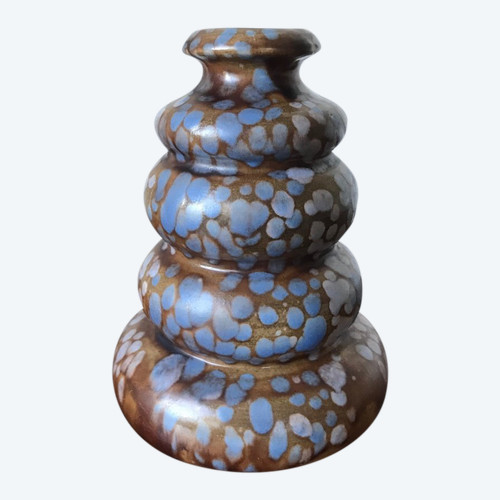 Vaso in ceramica maculata, Belgio, 196O circa.