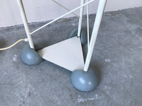 Floor lamp published by Alta Lite, Italy, circa 1980.