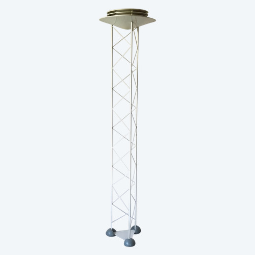 Floor lamp published by Alta Lite, Italy, circa 1980.