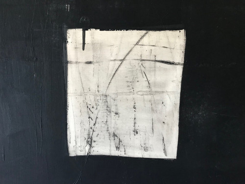 Composition Abstraite, Huile Sur Toile, circa 1990.
