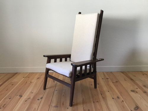 Fauteuil Morris, Arts and Crafts vers 1930.