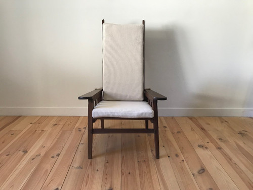 Fauteuil Morris, Arts and Crafts vers 1930.