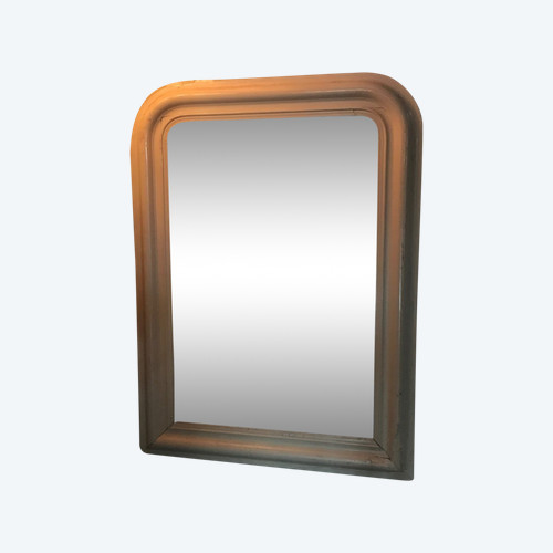Louis Philippe period mirror, Ecru lacquered.