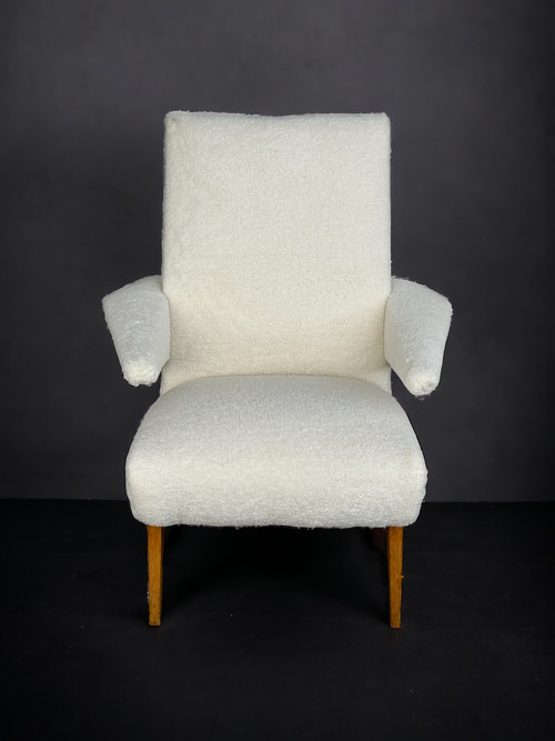 Pair Of Refurbished Vintage Armchairs From The 1950s-60s