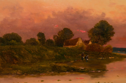 Les lavandières  Henri Jacques Delpy (1877-1957) 