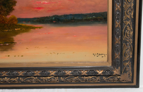Les lavandières  Henri Jacques Delpy (1877-1957) 