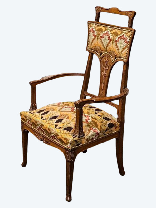 Art Nouveau Office Armchair