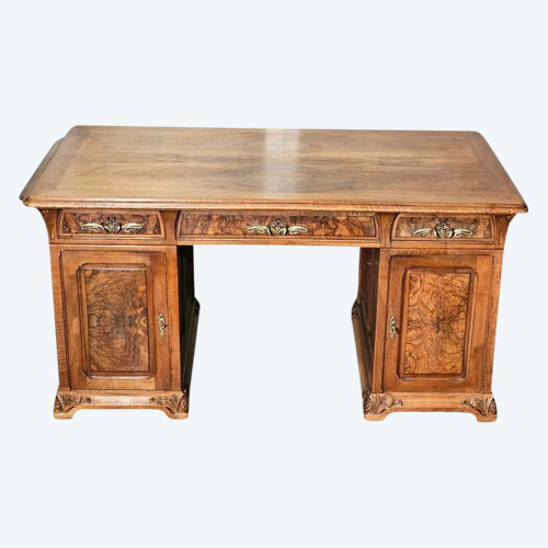 Majorelle Art Nouveau Desk “With Pine Cones”