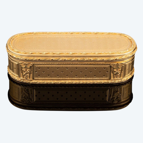 Tabacchiera in oro Luigi XVI