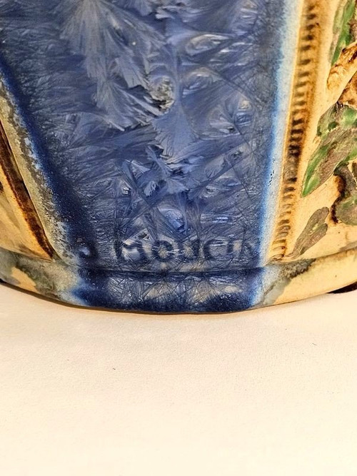 Joseph Mougin Important Art Nouveau Lamp Base