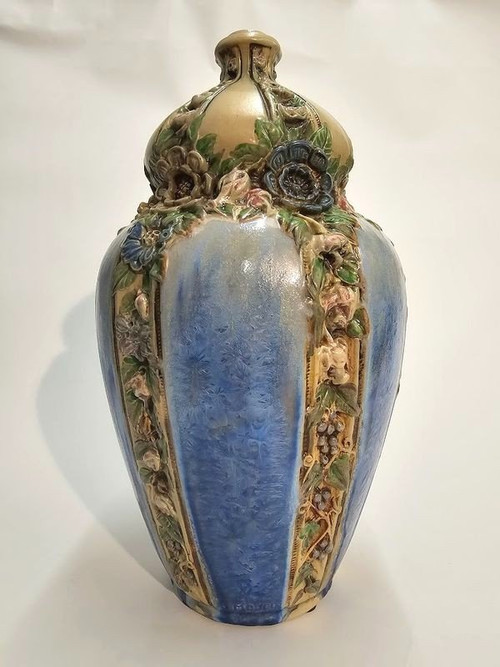 Joseph Mougin Important Art Nouveau Lamp Base