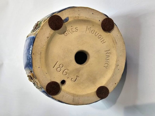 Joseph Mougin Important Art Nouveau Lamp Base
