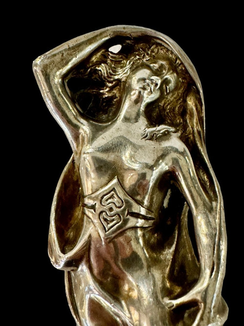 Sigillo in argento, periodo Art Nouveau