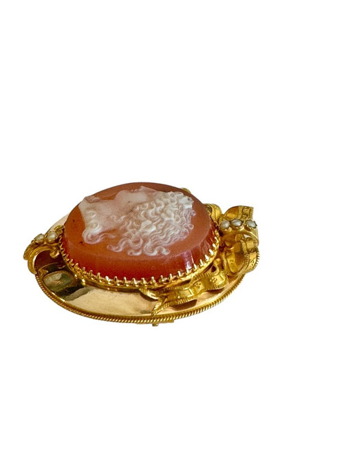 Parure In Oro, Cammei Su Agata Napoleone III