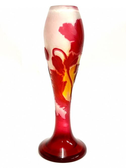 Emile Gallé Vase "Pavots"