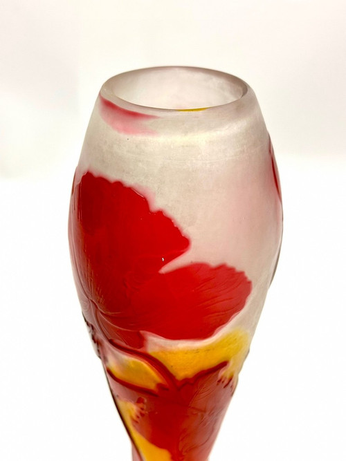 Emile Gallé Vase "Pavots"