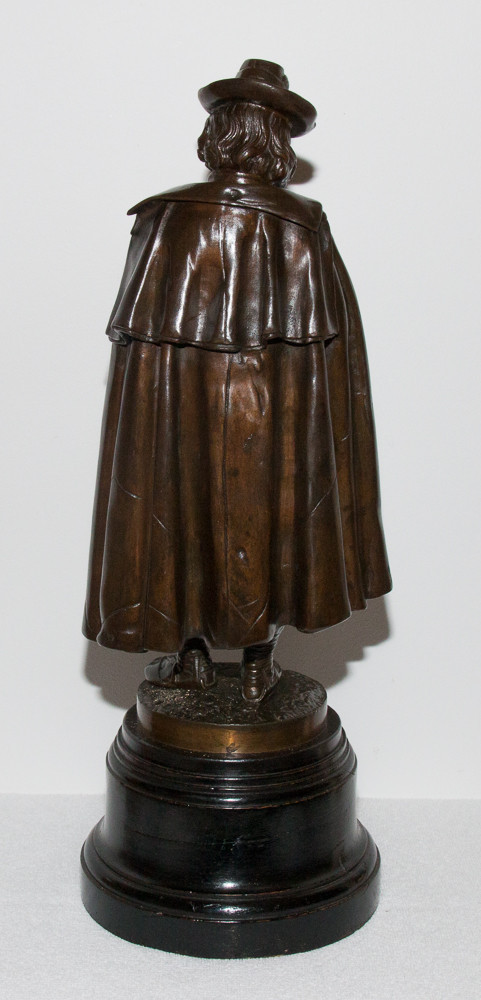   Bronze "the Flute Player" Signed Calmels 1822-1906