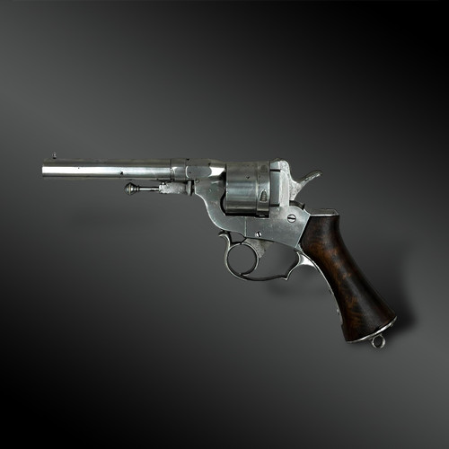 REVOLVER Perrin model 1859, 2nd type - Paris, France - 19th century