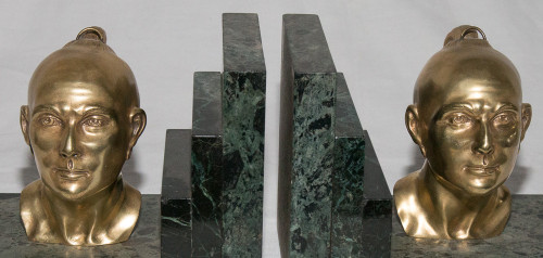 Serres Livres  Signés Jamar époque Art Déco